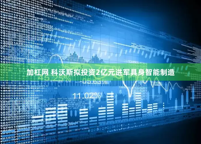 加杠网 科沃斯拟投资2亿元进军具身智能制造